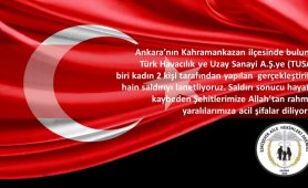 HAİN SALDIRIYI LANETLİYORUZ