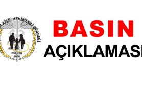 ESAHED Basın Açıklaması