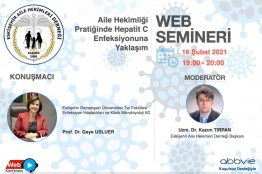 Aile Hekimliği Pratiğinde Hepatit C Enfeksiyonu - Web Semineri