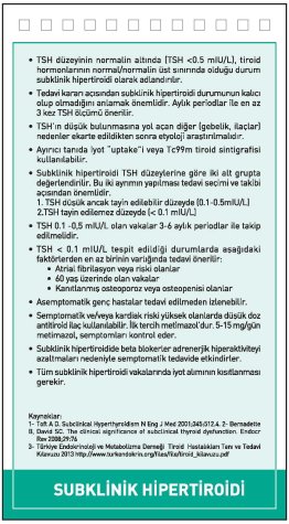 Tiroid Hastalıkları - Poliklinik İçin Notlar