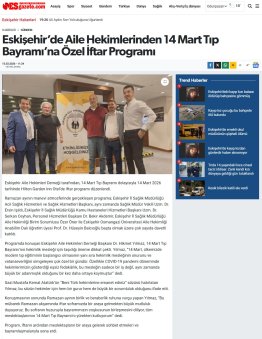 TIP BAYRAMI ETKİNLİĞİMİZ